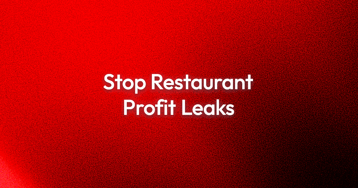 How Restaurants Lose Money Without Knowing: Hidden Leaks Exposed
