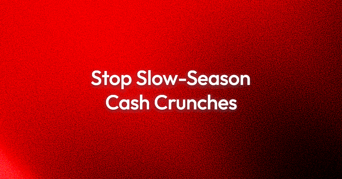 Restaurant Accounting During Slow Season: Your 13-Week Cash Survival Plan